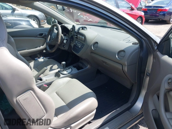 2005 Acura RSX with VIN JH4DC54805S011595, listed as a IAAI auction lot 42143094 with 187,238 mi miles. Bid and sale history available at carsss.com. Image 5.