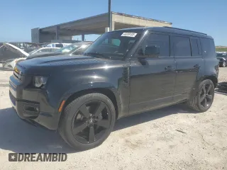2024 Land Rover Defender X-Dynamic SE with VIN SALE27EU2R2351734, listed as a Copart auction lot 49209105 with 6,087 mi miles and Salvage Title. Bid and sale history available at carsss.com. Image 1.