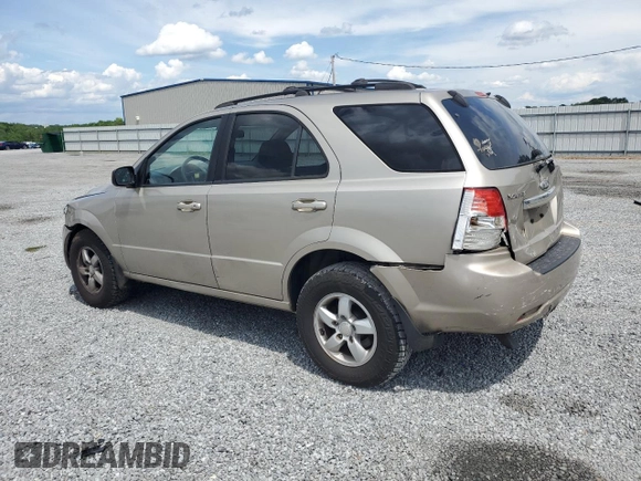 2007 Kia Sorento LX with VIN KNDJD736X75717813, listed as a Copart auction lot 56456025 with 145,722 mi miles and Salvage title. Bid and sale history available at DreamBid. Image 2.
