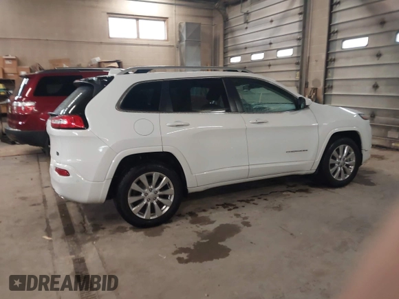 2018 Jeep Cherokee Overland with VIN 1C4PJMJX1JD598043, listed as a IAAI auction lot 41831614 with 48,804 mi miles. Bid and sale history available at carsss.com. Image 13.