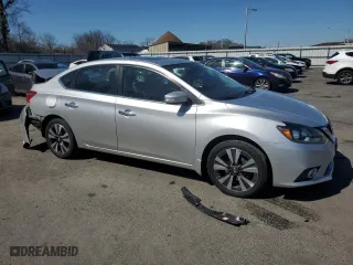 2016 Nissan Sentra SL with VIN 3N1AB7AP9GY297338, listed as a Copart auction lot 48556895 with 49,417 mi miles and Salvage Title. Bid and sale history available at carsss.com. Image 4.