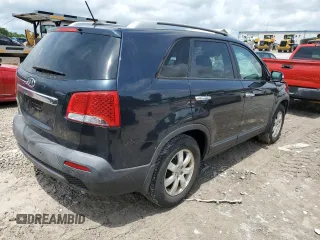 2013 Kia Sorento LX with VIN 5XYKT4A6XDG351167, listed as a Copart auction lot 59327815 with 114,499 mi miles and Salvage title. Bid and sale history available at DreamBid. Image 3.
