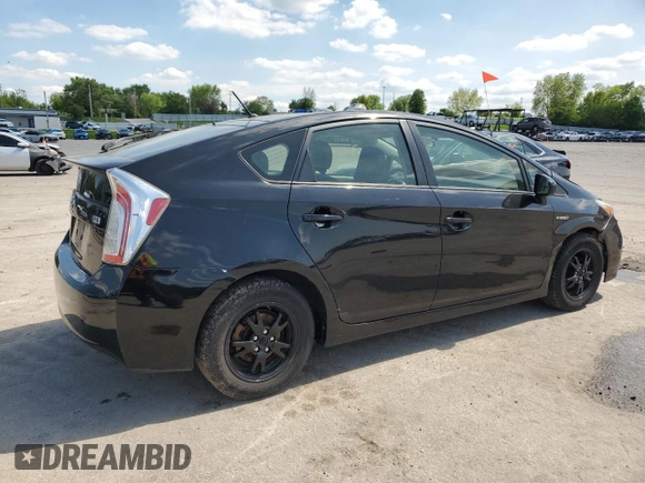 2012 Toyota Prius One with VIN JTDKN3DU7C1542171, listed as a Copart auction lot 55886075 with 171,112 mi miles and Clean Title. Bid and sale history available at DreamBid. Image 3.