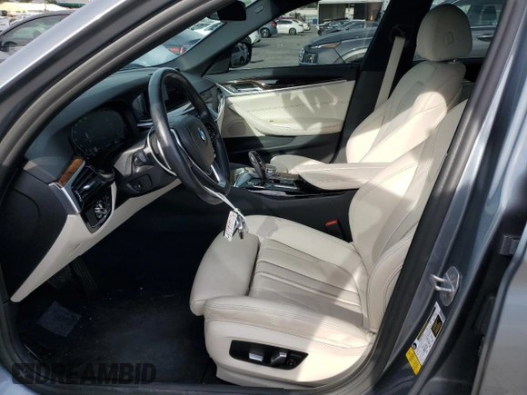 2020 BMW 5 Series 530i with VIN WBAJR3C07LCD74759, listed as a Copart auction lot 47427915 with 50,951 mi miles and Salvage Title. Bid and sale history available at DreamBid. Image 7.