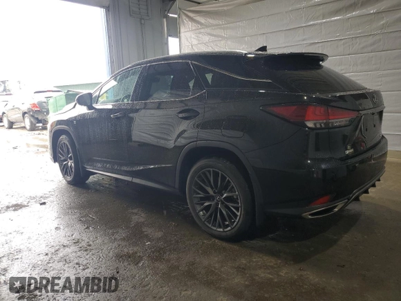 2022 Lexus RX with VIN 2T2YZMDA4NC366040, listed as a Copart auction lot 47463295 with 25,276 mi miles and Salvage Title. Bid and sale history available at carsss.com. Image 2.