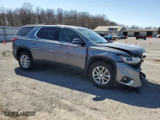 2019 Chevrolet Traverse LT Cloth with VIN 1GNEVGKW3KJ259278, listed as a Copart auction lot 49539265 with 157,038 mi miles and Salvage Title. Bid and sale history available at carsss.com. Image 4.