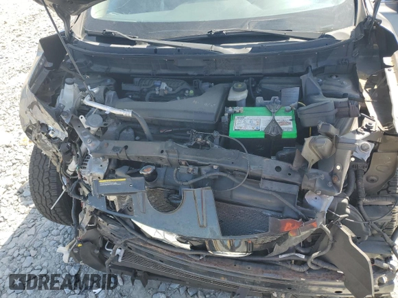 2015 Nissan Rogue SV with VIN KNMAT2MV1FP527834, listed as a Copart auction lot 50498585 with 115,832 mi miles and Salvage Title. Bid and sale history available at DreamBid. Image 12.