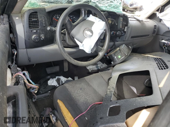 2010 Chevrolet Silverado 1500 LS with VIN 1GCSCREA2AZ140862, listed as a Copart auction lot 57103015 with Not Provided miles and Salvage Title. Bid and sale history available at DreamBid. Image 8.