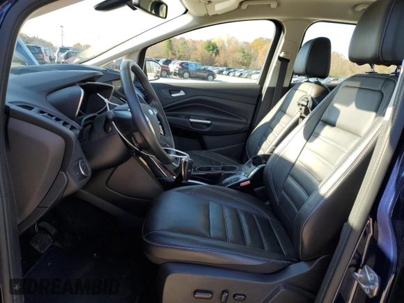 2017 Ford C-Max Energi Titanium with VIN 1FADP5FU3HL108567, listed as a Copart auction lot 74708223 with 45,269 mi miles. Bid and sale history available at carsss.com. Image 7.