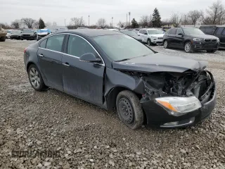 2012 Buick Regal Turbo Premium 1 with VIN 2G4GS5EV4C9213498, listed as a Copart auction lot 43419025 with Not Provided miles and Salvage Title. Bid and sale history available at DreamBid. Image 4.