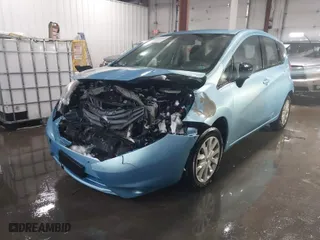 2015 Nissan Versa Note S with VIN 3N1CE2CP3FL377827, listed as a IAAI auction lot 41530480 with 159,493 mi miles. Bid and sale history available at carsss.com. Image 2.