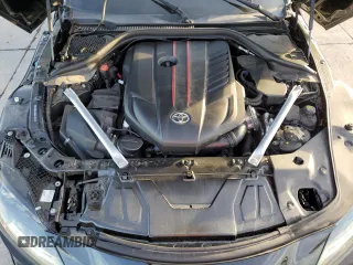 2022 Toyota GR Supra 3.0 with VIN WZ1DB0C06NW053881, listed as a Copart auction lot 80255644 with 18,316 mi miles and Salvage Title. Bid and sale history available at carsss.com. Image 11.