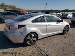 2014 Hyundai Elantra Coupe with VIN KMHDH6AH1EU028418, listed as a Copart auction lot 74730664 with 91,035 mi miles and Clean Title. Bid and sale history available at carsss.com. Image 3.