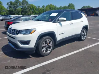 2019 Jeep Compass Limited with VIN 3C4NJDCB8KT840234, listed as a IAAI auction lot 42794554 with 68,349 mi miles and . Bid and sale history available at DreamBid. Image 17.