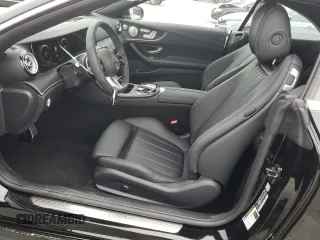 2023 Mercedes-Benz E-Class E 450 with VIN W1K1K5JB7PF207672, listed as a Copart auction lot 47385654 with 735 mi miles and Salvage Title. Bid and sale history available at carsss.com. Image 7.