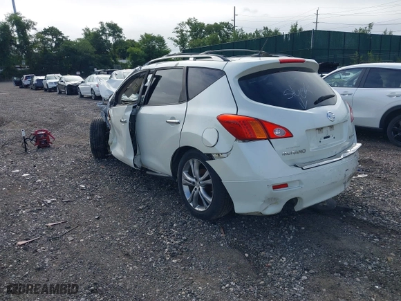 2009 Nissan Murano SL with VIN JN8AZ18W99W119138, listed as a IAAI auction lot 40150339 with 1 mi miles. Bid and sale history available at carsss.com. Image 3.