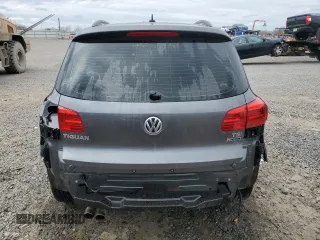 2016 Volkswagen Tiguan S with VIN WVGBV7AX4GW593475, listed as a Copart auction lot 52433155 with 140,356 mi miles and Salvage Title. Bid and sale history available at DreamBid. Image 6.