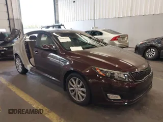 2015 Kia Optima EX with VIN 5XXGN4A78FG417912, listed as a IAAI auction lot 40565849 with 87,358 mi miles. Bid and sale history available at carsss.com. Image 1.