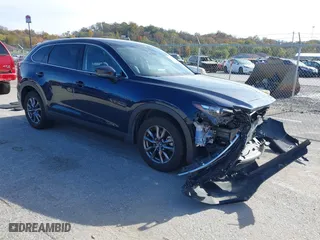 2020 Mazda CX-9 Touring with VIN JM3TCACY3L0417958, listed as a IAAI auction lot 40813502 with 42,228 mi miles. Bid and sale history available at carsss.com. Image 1.