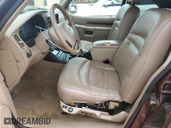 2001 Ford Explorer with VIN 1FMZU75E41ZA10287, listed as a Copart auction lot 59129875 with 229,359 mi miles and Salvage title. Bid and sale history available at DreamBid. Image 7.