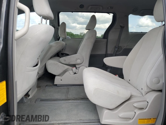 2014 Toyota Sienna LE with VIN 5TDJK3DC9ES087180, listed as a Copart auction lot 54420785 with 107,993 mi miles and Salvage title. Bid and sale history available at DreamBid. Image 11.