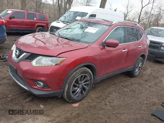 2016 Nissan Rogue SV with VIN 5N1AT2MV0GC783337, listed as a IAAI auction lot 41641993 with 136,084 mi miles and . Bid and sale history available at DreamBid. Image 17.
