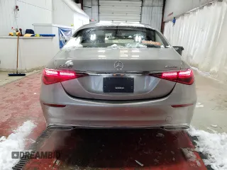 2023 Mercedes-Benz S-Class S 580 with VIN W1K6G7GB6PA178950, listed as a Copart auction lot 70613584 with 20,338 mi miles and Salvage Title. Bid and sale history available at carsss.com. Image 6.
