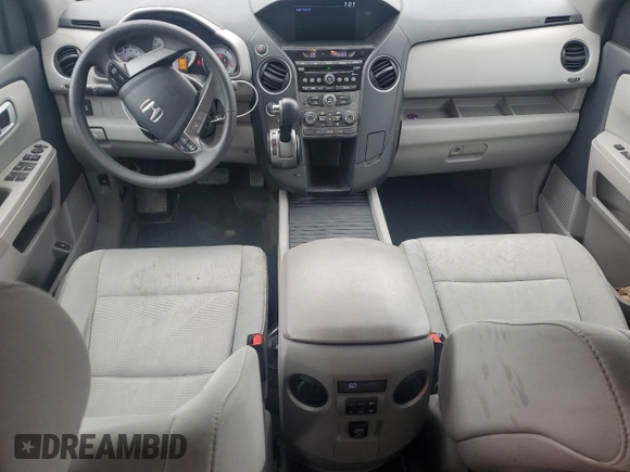 2014 Honda Pilot LX with VIN 5FNYF4H25EB030005, listed as a Copart auction lot 54799505 with 225,778 mi miles and Salvage Title. Bid and sale history available at DreamBid. Image 8.