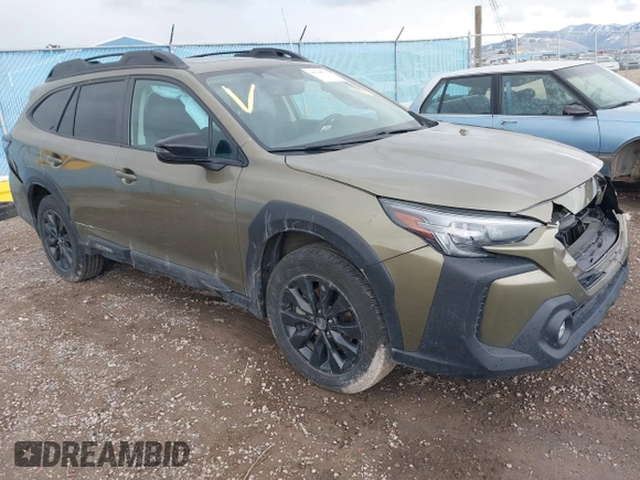 2023 Subaru Outback Onyx with VIN 4S4BTALC7P3194946, listed as a IAAI auction lot 41788572 with 17,943 mi miles and . Bid and sale history available at DreamBid. Image 1.