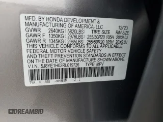 2024 Acura MDX w/A-Spec Package with VIN 5J8YE1H02RL019726, listed as a Copart auction lot 41755585 with 4,798 mi miles and Salvage Title. Bid and sale history available at carsss.com. Image 13.