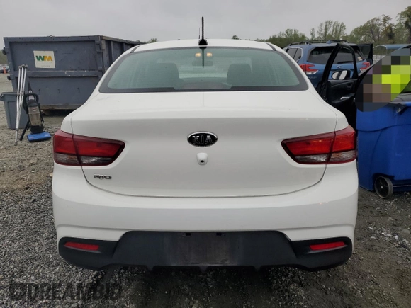 2020 Kia Rio S with VIN 3KPA24AD6LE330650, listed as a Copart auction lot 51072375 with 15,928 mi miles and Salvage Title. Bid and sale history available at DreamBid. Image 6.