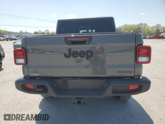 2020 Jeep Gladiator Sport S с VIN 1C6HJTAG3LL217002, выставлен на аукционе Copart как лот 52535955 с пробегом 101 761 миль миль и Списание • Salvage title. История ставок и продаж доступна на DreamBid. Изображение 6.