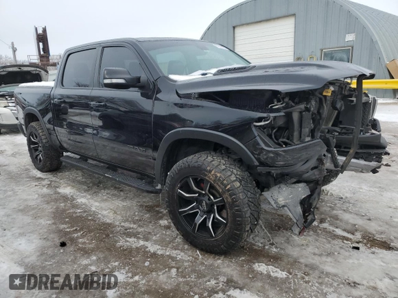 2019 Ram 1500 Rebel z VIN 1C6SRFLT1KN915220, wystawiony jako Copart lot #87608625 z przebiegiem 75 136 mil mil oraz Szkoda całkowita • Salvage title. Historia ofert i sprzedaży dostępna na DreamBid. Obrazek 4.