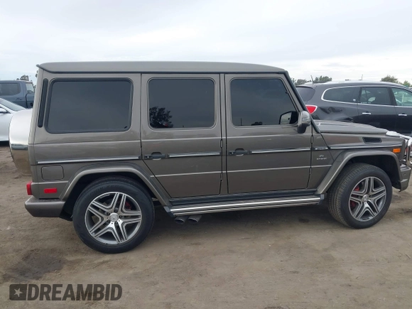 2016 Mercedes-Benz G-Class AMG G 63 with VIN WDCYC7DF8GX247425, listed as a IAAI auction lot 40947034 with 95,869 mi miles. Bid and sale history available at carsss.com. Image 14.
