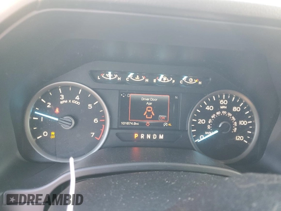 2018 Ford F-150 XL with VIN 1FTEW1EP3JFB40624, listed as a Copart auction lot 88748165 with 101,674 mi miles and Salvage title. Bid and sale history available at DreamBid. Image 9.