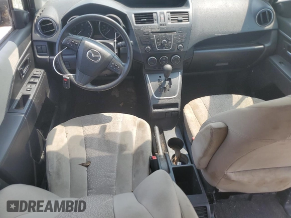 2012 Mazda 5 Sport z VIN JM1CW2BL7C0110420, wystawiony jako Copart lot #59150885 z przebiegiem Nie podano mil oraz Czysty tytuł • Clean title. Historia ofert i sprzedaży dostępna na DreamBid. Obrazek 8.