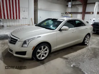 2014 Cadillac ATS Luxury RWD z VIN 1G6AB5RX7E0112395, wystawiony jako Copart lot #53522755 z przebiegiem 83 023 mil mil oraz Szkoda całkowita • Salvage title. Historia ofert i sprzedaży dostępna na DreamBid. Obrazek 1.