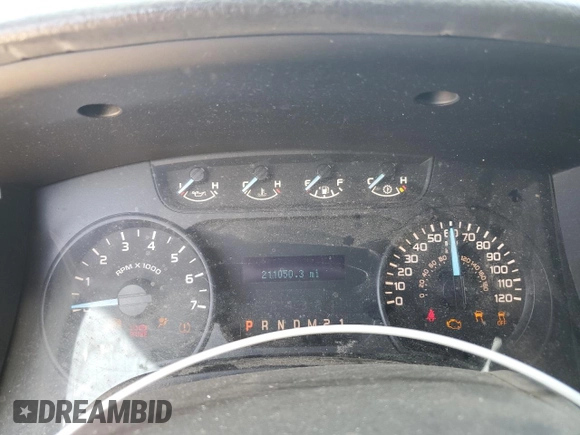 2011 Ford F-150 XL with VIN 1FTEX1EM3BFD22313, listed as a Copart auction lot 57723715 with 211,050 mi miles and Salvage title. Bid and sale history available at DreamBid. Image 9.