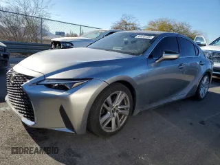 2021 Lexus IS with VIN JTHCA1D23M5109538, listed as a Copart auction lot 88635165 with 23,430 mi miles and Salvage Title. Bid and sale history available at carsss.com. Image 1.