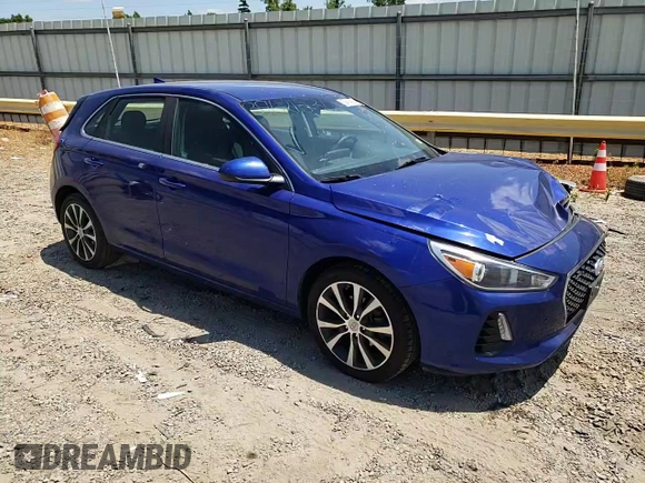 2019 Hyundai Elantra GT with VIN KMHH35LE6KU117149, listed as a Copart auction lot 59414694 with 35,976 mi miles and Salvage Title. Bid and sale history available at carsss.com. Image 11.