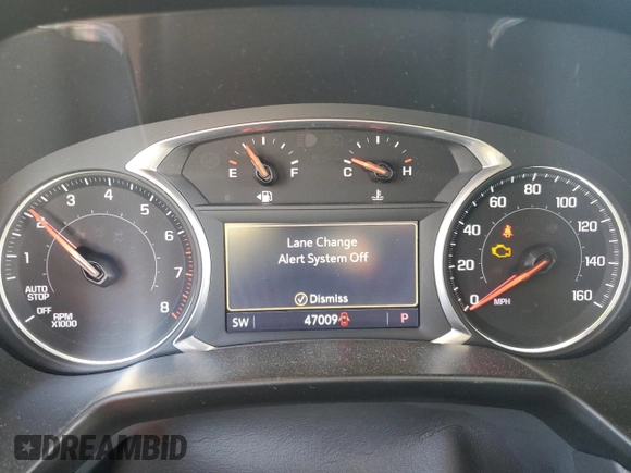 2021 Chevrolet Blazer LT with VIN 3GNKBDR41MS510296, listed as a Copart auction lot 43761245 with 47,009 mi miles and Salvage title. Bid and sale history available at DreamBid. Image 9.
