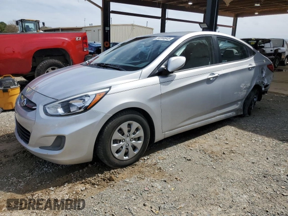2016 Hyundai Accent SE with VIN KMHCT4AE3GU059337, listed as a Copart auction lot 50204645 with 75,961 mi miles and Salvage Title. Bid and sale history available at carsss.com. Image 1.