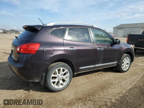 2012 Nissan Rogue SV with VIN JN8AS5MV9CW356342, listed as a Copart auction lot 50682205 with 125,383 mi miles and Clean Title. Bid and sale history available at carsss.com. Image 3.