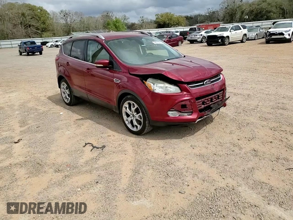 2015 Ford Escape Titanium with VIN 1FMCU0J96FUC32632, listed as a Copart auction lot 48213915 with 120,641 mi miles and Salvage Title. Bid and sale history available at carsss.com. Image 11.