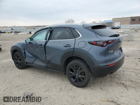 2023 Mazda CX-30 S Preferred with VIN 3MVDMBCM7PM530374, listed as a Copart auction lot 51265855 with 29,439 mi miles and Salvage Title. Bid and sale history available at DreamBid. Image 2.
