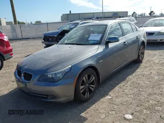 2010 BMW 5 Series 528i xDrive with VIN WBANV1C59AC157317, listed as a IAAI auction lot 41568908 with 102,668 mi miles and . Bid and sale history available at carsss.com. Image 2.