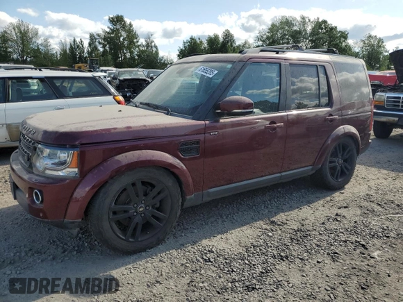 2016 Land Rover LR4 HSE Lux with VIN SALAK2V63GA790401, listed as a Copart auction lot 61655285 with 77,804 mi miles and Clean title. Bid and sale history available at DreamBid. Image 1.