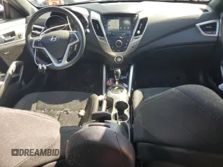 2017 Hyundai Veloster Value Edition with VIN KMHTC6AD3HU316274, listed as a Copart auction lot 67634234 with 67,126 mi miles and Salvage Title. Bid and sale history available at carsss.com. Image 8.