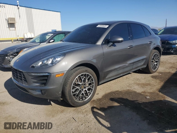 2016 Porsche Macan S with VIN WP1AB2A54GLB50320, listed as a Copart auction lot 53908605 with 71,981 mi miles and Salvage title. Bid and sale history available at DreamBid. Image 1.
