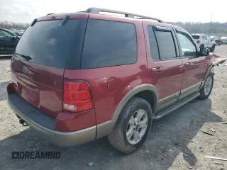 2003 Ford Explorer Eddie Bauer z VIN 1FMZU74E93ZA12427, wystawiony jako Copart lot #51170225 z przebiegiem 279 730 mil mil oraz Szkoda całkowita • Salvage title. Historia ofert i sprzedaży dostępna na DreamBid. Obrazek 3.